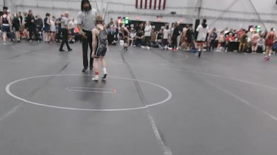 76 lbs Round 5 (6 Team) - Greyson Davidson, Hammers vs Luke Baublitz, Steller Trained Black