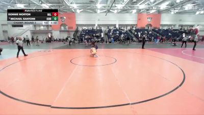 141 lbs Champ. Round 2 - Michael Santore, Oswego State vs Donnie Morton, Williams College