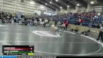 102 lbs Round 2 (4 Team) - Hanks Jacobson, Utah Gold vs Lander Bosh, Sanderson Wrestling Academy