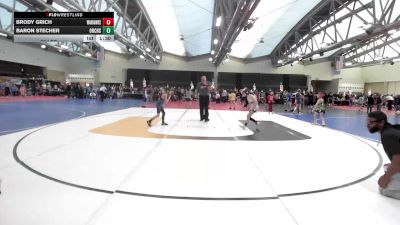 77 lbs Rr Rnd 2 - Brody Grich, Warhawks Wrestling Inc. ES-CL vs Baron Stecher, Orchard South ES