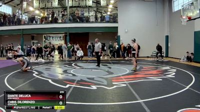 215 lbs Quarterfinal - Chris DiLorenzo, Gonzaga vs Dante DeLuca, Don Bosco