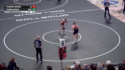 Cons. Round 2 - Paiden Sandal, Douglas/Rapid City Christian vs Harmon Kramer, Brandon Valley