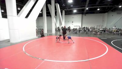 46 lbs Quarterfinal - Maximus Felix, Madera Grapplers WC vs Kekoa Sheldahl, Mantanona TC