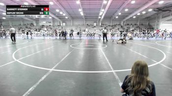 85 lbs Rr Rnd 3 - Barrett Sterner, Ohio Gold vs Kepler Wicks, Revival Black