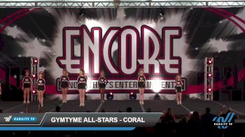 GymTyme All-Stars - Coral [2022 L1.1 Youth - PREP Day 1] 2022 Encore Louisville Showdown