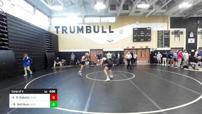 160 lbs Consi Of 4 - Alex Sparks-Bakota, Trumbull vs Brayden Rathbun, Enfield