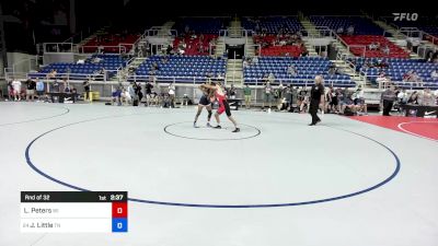 132 lbs Rnd Of 32 - Lucas Peters, WI vs Jarvis Little, TN