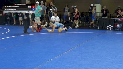 100 lbs Cons. Quarters - Slade Germaine, Big Game Wrestling Club vs Noah Shultz