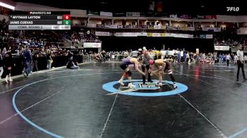 4A 133 lbs Cons. Round 2 - Mythias Layton, Belen vs Jaime Cuevas, Kirtland