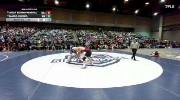 175 lbs Champ. Round 1 - Mateo Crespo, Will C. Wood vs Atley Bonine-Kendall, North Lake