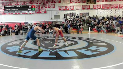 190 lbs Semifinal - Maxwell LaPerle, Spaulding vs Zane Cooper, Randolph