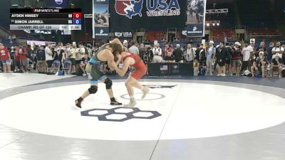 175 lbs Champ. Rd Of 128 - Ayden Hinsey, North Dakota vs Simon Jarrell, Washington