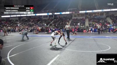 70 lbs Quarterfinal - Devyn Gugler, Olathe Raptor vs Paisley Newell, Clearwater