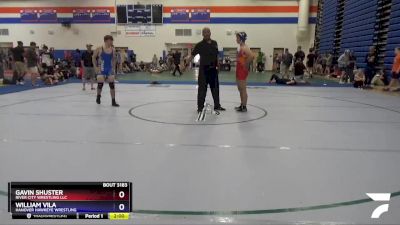 152 lbs Cons. Round 2 - Gavin Shuster, River City Wrestling LLC vs William Vila, Hanover Hawkeye Wrestling