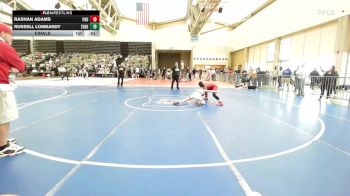 96-I2 lbs Final - Rashan Adams, Paulsboro vs Russell Lombardy, Edge Wrestling