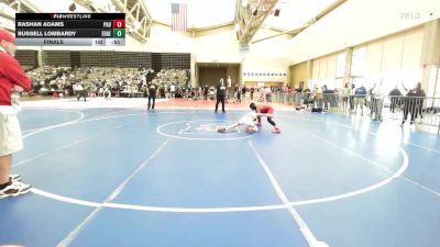 96-I2 lbs Final - Rashan Adams, Paulsboro vs Russell Lombardy, Edge Wrestling