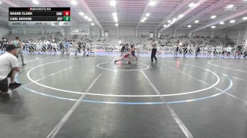 85 lbs Rr Rnd 3 - Shane Clark, All-American Wrestling Club Blue vs Cael Savage, Terps Xtreme ES
