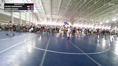 215 lbs Cons. Round 2 - Payson Vandemerwe, 4A Snow Canyon UT vs Garrett Pickett, Empire Wrestling Club