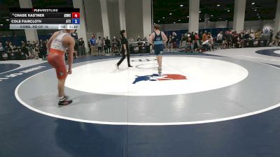 60 kg Cons. Rd Of 16 - Chase Kastner, South Side Wrestling Club vs Cole Faircloth, Aniciete Training Club