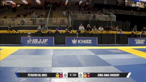 Jenna Jamal Fakhoury vs Petrayris Del Angel 2025 Pan Jiu Jitsu IBJJF Championship
