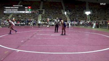 6A 215 lbs Cons. Semi - George Hunter, Percy Julian vs Ethan Holloway, Pike Road School