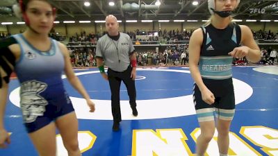 107 lbs Quarterfinal - Daisey Hawkins, Scituate vs Madolin Ripley, Oceanside