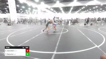 116 lbs Final - Emily Gonzales, Delano Diablos WC vs TeHani Gacuma, Reign WC