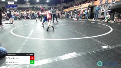 55 lbs Consi Of 8 #1 - Samuel Timothy, Husky Wrestling Club vs Michael Mairel, Perry Wrestling Academy