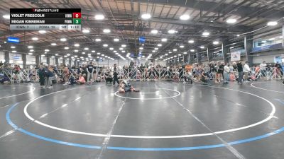 92 lbs Round 1 (9am Saturday) - Regan Kinneman, POWA vs Violet Frescoln, Iowa