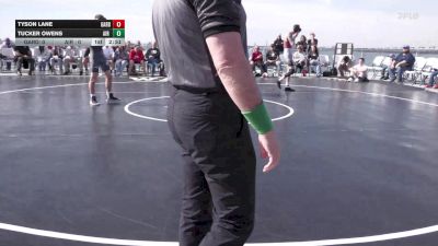 125 lbs Rr Rnd 1 - Tyson Lane, Gardner-Webb vs Tucker Owens, Air Force