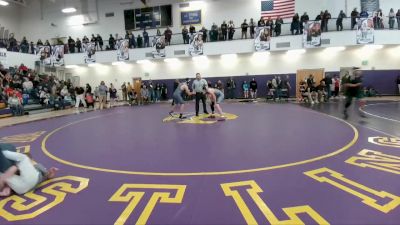 138 lbs Quarterfinal - Samuel Johnson, Thermopolis vs Dax Edgeington, Shoshoni Junior High School