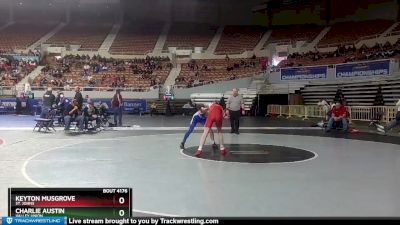 D4-120 lbs Cons. Round 1 - Keyton Musgrove, St. Johns vs Charlie Austin, Valley Union