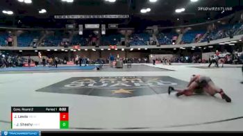 101 lbs Cons. Round 2 - Johnny Sheehy, Notre Dame Niles vs Justin Lewis, Harlem