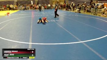 80 lbs Semifinal - Andrew Bigalk, Dover-Eyota vs Noah Jeske, Waseca