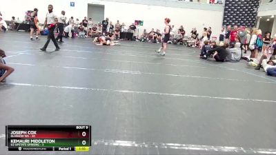 132 lbs Round 3 (6 Team) - Kemauri Middleton, U2 Upstate Uprising vs Joseph Cox, Glasgow WA