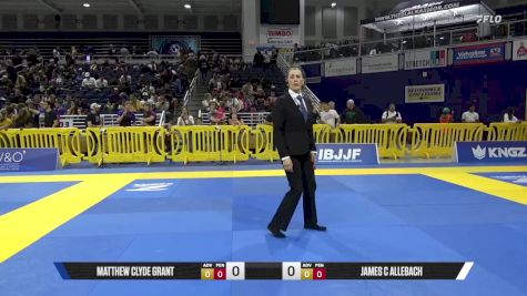 James C Allebach vs Matthew Clyde Grant 2025 Pan IBJJF Jiu-Jitsu No-Gi Championship