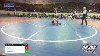 58 lbs Consi Of 8 #1 - Henry Ryan, Raw Wrestling Club vs Joshua Maxwell, Panhandle RTC