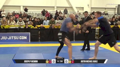 Justin Michael Kahle vs Joseph P McMinn 2025 World IBJJF Jiu-Jitsu No-Gi Championship
