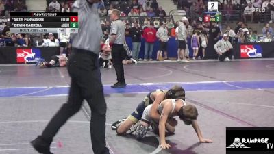 67 lbs Cons. Round 1 - Caleb Smith, Phillipsburg vs Finnegan McGee, Olathe Raptor