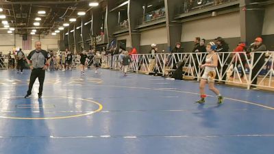 68 lbs Round 3 - 12:30pm Saturday - Bryce Krisher, Terps XPress vs Satvatore Rizzo, America Elite