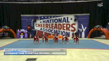 Cornerstone Christian School - Warriors [2025 Novice JH/MS Performance Day 1] 2025 NCA South Texas Regional