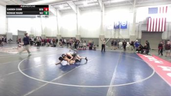 150 lbs Champ. Round 1 - Rowan Ward, Vale vs Caiden Cobb, Brighton