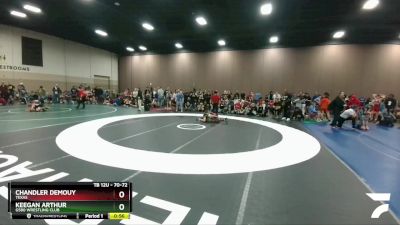 70-72 lbs Round 3 - Keegan Arthur, G580 Wrestling Club vs Chandler Demouy, Texas