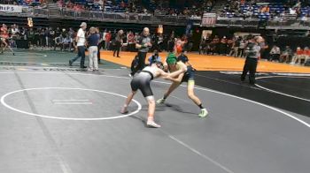 6A 113 lbs Champ. Round 1 - Ethan Crawford-Daily, Northwest Eaton vs Shawn Coffel, Cibolo Steele