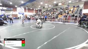 220 lbs Semifinal - Henry Sturn, Trabuco Hills vs Kai Preisendorf, Redwood