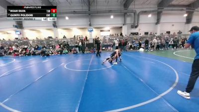 90 lbs Champ. Round 2 - Noah Silva, Team Xtreme Wrestling vs Quinto Polidori, Grapevine Wrestling Club