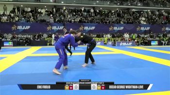 Oscar George Wightman-Love vs Eric Fridlis 2026 European Jiu-Jitsu IBJJF Championship