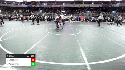 3rd Place - Eztavon Lopez, Junction City Wrestling Club vs Jacob Peluso, AW Elite Special Forces - Team Toledo