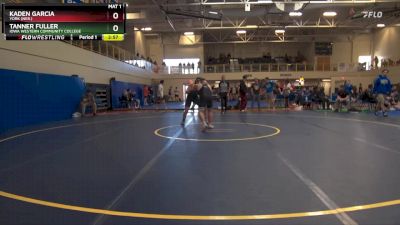 184 lbs Cons. Round 2 - Tanner Fuller, Iowa Western Community College vs Kaden Garcia, York (Neb.)