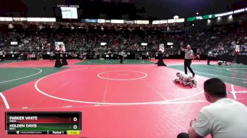 71 lbs Champ. Round 1 - Parker White, PROA vs Holden Davis, BKV1